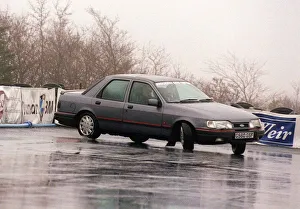 Skid pan Knockhill racing circuit June 1999 Trevor Walls feature Road Record