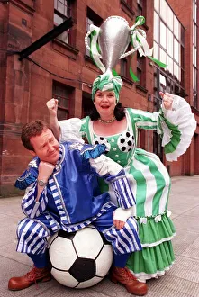 Impressionist Prints: Sleeping Beauty pantomime promotion May 1998 comedy actress Elaine C Smith