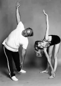 Slimming Prints: Slimming - Exercises: Reaching for fitness: Roy Kinnear