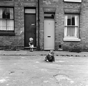 01035 Prints: Slum areas of Leicester. 18th October 1963