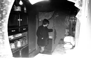 Slum and derelict housing in the West end of Newcastle 1 May 1970
