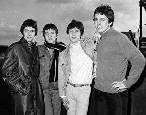 Rockers Prints: The Small faces pop group. Left to right are Ronnie Plonk'Lane