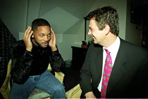 Will Smith actor and rap singer Jan 1999 talking with Matthew Wright staff