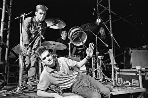 The Smiths Pop Group, Manchester Band Pop Group l-r Andy Rouke