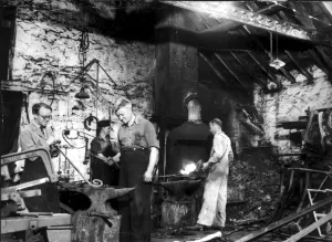 The Smithy in Old King Street, a 300 year old building demolished in 1953