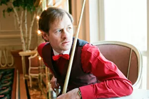 Images Dated 6th May 2011: Snooker player Alex Hurricane Higgins. Snooker player Alex Hurricane