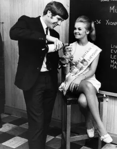 Soccer star Emlyn Hughes, Liverpools under 23 international footballer