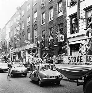 Parades Prints: Soho Fair and Carnival started to-day with a record entry in the the Carnival procession