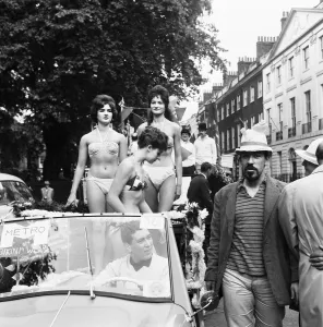 Soho Fair and Carnival started to-day with a record entry in the the Carnival procession