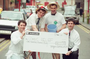 Bike Prints: Solicitors Richard Ludlow (right) and John Soden from Williamson and Soden