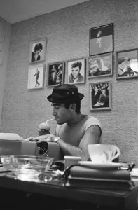 01512 Prints: Songwriter and composer Lionel Bart in his flat in South Kensington