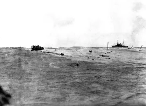Sontay World War I May 1917 - French S. S. Sontay'torpedoed in Mediterranean