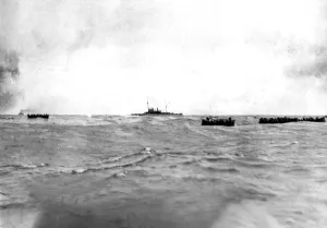 Sontay World War I May 1917 - French S. S. Sontay'torpedoed in Mediterranean