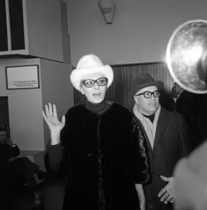 Sofia Prints: Sophia Loren and Carlo Ponti arriving at London Airport from Paris