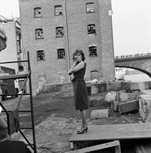 Sophia Loren during the filming of the film The Millionairess'. June 1960
