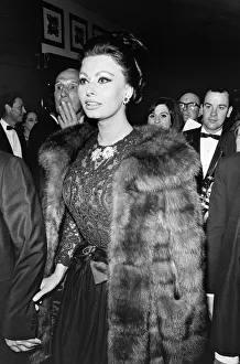 Sofia Prints: Sophia Loren at the premier of Operation Crossbow'at the Empire Theatre