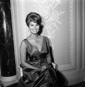 Sophia Loren, who will be starring with Peter Sellers in the Dimitri de Grunwald