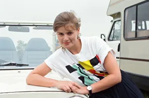 01033 Prints: Sophie Aldred as Doctor Who assistant Ace seen here on location near Arundel during