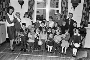Teachers Prints: South Crosland Parish Church Sunday School party at South Crosland Junior School