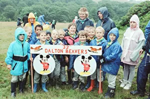 00846 Prints: South East Beavers Fun Day, Whitley Beaumont Campsite, West Yorkshire, 4th July 1992
