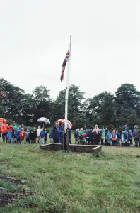 South East Beavers Fun Day, Whitley Beaumont Campsite, West Yorkshire, 4th July 1992