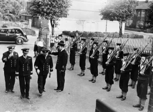 The South Liverpool Unit Sea Cadet Corps was honoured by a visit from Commodore B. K