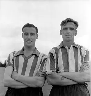 Southampton F. C. John Mitchell (left) & Ronald Wheatley. O25293-016