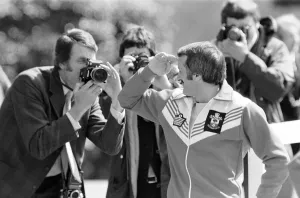00391 Prints: Southampton FC Players, pictured during training session ahead of FA Cup Final