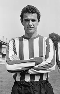Southampton FC report for pre season training and photocall. Terry Paine. August 1965
