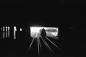 Tracks Prints: A Southern Railways unknown King Arthur Class locomotive seen here on its approach to