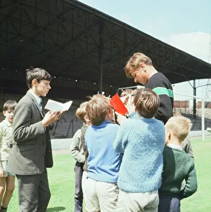 Soviet Union Football Players, pictured during training session at Ayresome Park