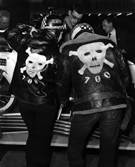 Biker Prints: Space girls feature: These pictures were taken among visitors to the Motor Cycle
