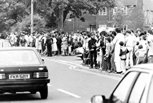 00390 Prints: Space Shuttle Enterprise, piggy back on a NASA 747 Jumbo Jet