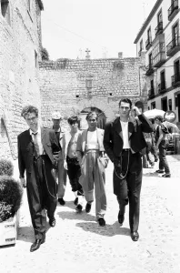Spandau Ballet, music group in Ibiza, Spain, July 1981