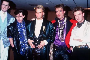 Spandau Ballet pop group at charity concert at Ingliston Edinburgh