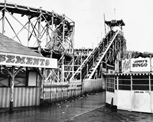 The Spanish City amusement park in Whitley Bay - the rollercoaster