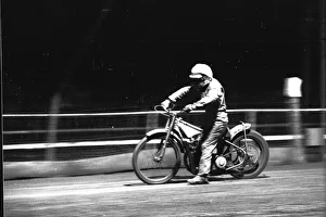 Speedway Action from Brough Park, Newcastle 27 October 1986