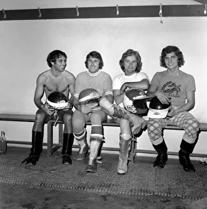 Speedway Riders l-r: Ivan Mauger (four times World Champion)