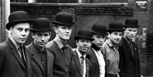Bowler Hat Prints: Speedway riders from Leningrad - the first Russian club team to visit Britain all wearing