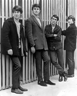 The Spencer Davis Group. Left to Right - Welsh-born Spencer Davis, Pete York