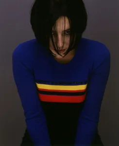 Striped Prints: Spicy Sport Fashion feature XS January 1998 Striped top from Next
