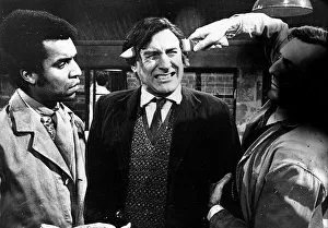 Spike Milligan in Curry and Chips TV programme 1969 with Kenny Lynch