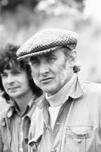 00893 Prints: Spike Milligan on location filming the Nuns Olympics for his new tv series