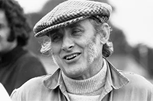 00893 Prints: Spike Milligan on location filming the Nuns Olympics for his new tv series