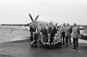 00748 Prints: Spitfire single seat fighter aircraft on show at RAF Woodvale, South of Southport