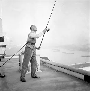00041 Prints: Sport: Angling: Humour: Gentleman. Mr. E. Drury for a wager
