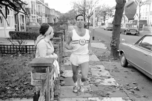 Sport: Athletics: Ron Jone 100 metre sprinter for England and his Club the Enfield