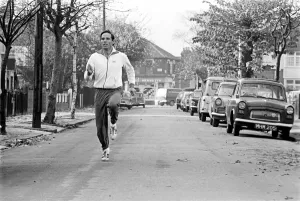 Sport: Athletics: Ron Jone 100 metre sprinter for England and his Club the Enfield