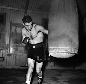 Gloves Prints: Sport Boxing Tony Lord, the Ashton-under-Lyne middleweight, whose recent quick k