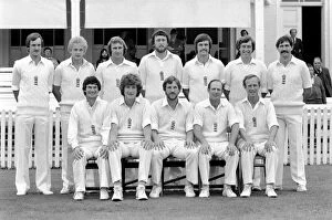 Images Dated 10th June 1980: Sport: Cricket. The Wisden Trophy 1st Test Match at Trent Bridge, Nottingham. England v